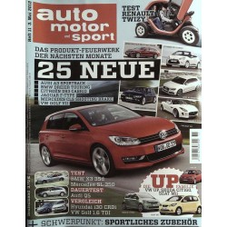 auto motor & sport Heft 11 / 3 Mai 2012 - 25 Neue