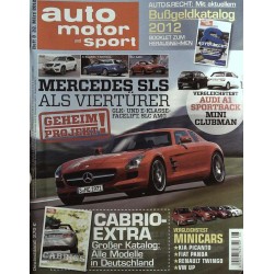 auto motor & sport Heft 8 / 22 März 2012 - Mercedes SLS