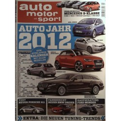 auto motor & sport Heft 25 / 17 November 2011 - Autojahr 2012