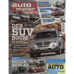 auto motor & sport Heft 6 / 23 Februar 2012 - Der SUV Boom