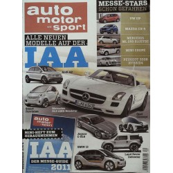 auto motor & sport Heft 20 / 8 September 2011 - IAA