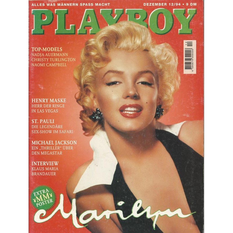 Playboy Nr.12 / Dezember 1994 - Marilyn Monroe