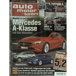 auto motor & sport Heft 9 / 7 April 2011 - Mercedes A-Klasse