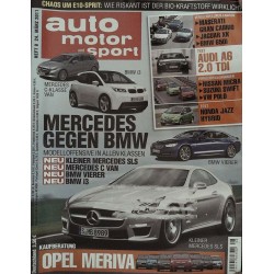 auto motor & sport Heft 8 / 24 März 2011 - Mercedes gegen BMW
