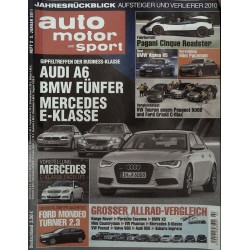 auto motor & sport Heft 2 / 3 Januar 2011 - Business Klasse