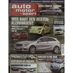 auto motor & sport Heft 18 / 12 August 2010 - Bester Kleinwagen