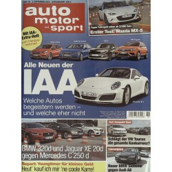 auto motor & sport Heft 19 / 3 September 2015 - Die IAA