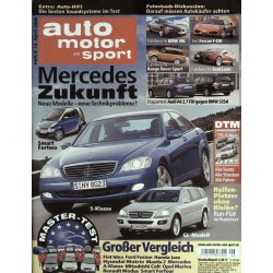 auto motor & sport Heft 9 / 13 April 2005 - Mercedes Zukunft