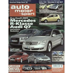 auto motor & sport Heft 8 / 30 März 2005 - Das Duell