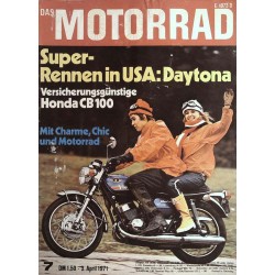 Das Motorrad Nr.7 / 3 April 1971 - Mit Charme, Chic und...