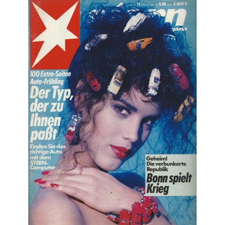 stern Heft Nr.11 / 5 März 1987 - Der Typ, der zu ihnen paßt