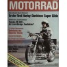 Das Motorrad Nr.8 / 20 April 1977 - Harley Davidson Super Glide