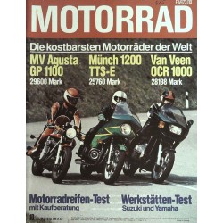Das Motorrad Nr.10 / 17 Mai 1978 - Kostbare Motorräder