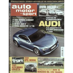 auto motor & sport Heft 13 / 3 Juni 2010 - Audi E-Tron