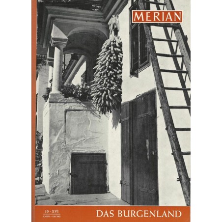 MERIAN Das Burgenland 10/XVI Oktober 1963