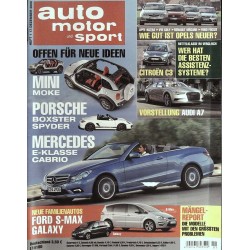 auto motor & sport Heft 1 / 17 Dezember 2009 - Neue Ideen