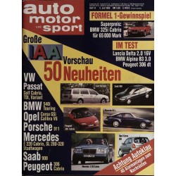 auto motor & sport Heft 14 / 2 Juli 1993 - IAA Vorschau