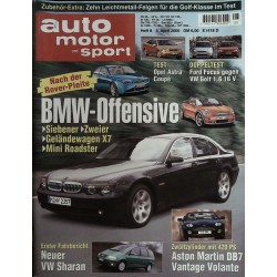 auto motor & sport Heft 8 / 5 April 2000 - BMW Offensive