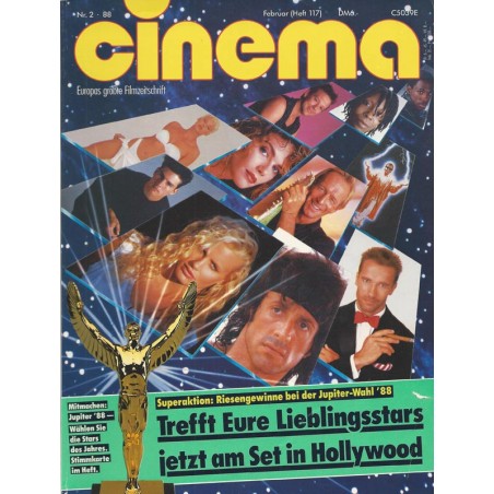 CINEMA 2/88 Februar 1988 - Jupiter Wahl 88