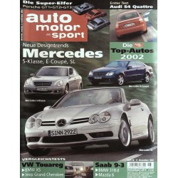 auto motor & sport Heft 26 / 11 Dezember 2002 - Mercedes