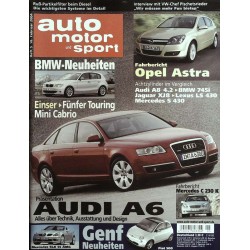 auto motor & sport Heft 5 / 18 Februar 2004 - Audi A6