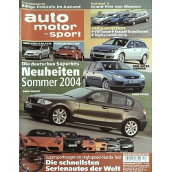 auto motor & sport Heft 12 / 26 Mai 2004 - Sommer 2004