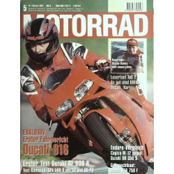 Das Motorrad Nr.5 / 19 Februar 1994 - Ducati 916