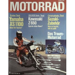 Das Motorrad Nr.7 / 5 April 1978 - Yamaha XS 1100