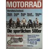 Das Motorrad Nr.8 / 25 April 1978 - Die sportlichen 500er