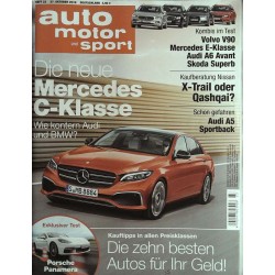 auto motor & sport Heft 23 / 27 Oktober 2016 - Mercedes C-Klasse