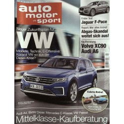 auto motor & sport Heft 10 / 28 April 2016 - Zukunftsplan VW