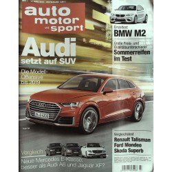 auto motor & sport Heft 7 / 17 März 2016 - Audi setzt auf SUV