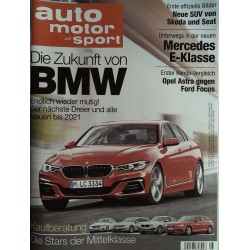 auto motor & sport Heft 5 / 18 Februar 2016 - Zukunft von BMW