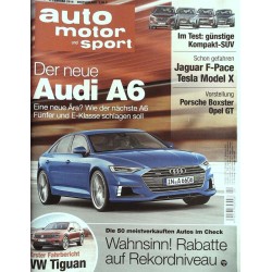 auto motor & sport Heft 4 / 4 Februar 2016 - Der neue Audi A6