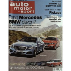 auto motor & sport Heft 2 / 7 Januar 2016 - Mercedes vs. BMW