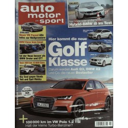 auto motor & sport Heft 14 / 26 Juni 2014 - Die neue Golf Klasse