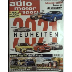 auto motor & sport Heft 25 / 19 November 2020 - Neuheiten 2021