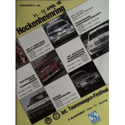 Hockenheimring Int. Tourenwagen Festival / 11 bis 13 April 1986