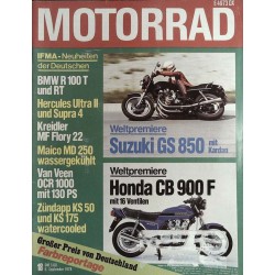 Das Motorrad Nr.18 / 6 September 1978 - Weltpremiere