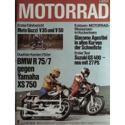 Das Motorrad Nr.12 / 15 Juni 1977 - BMW gegen Yamaha