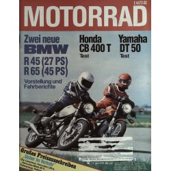 Das Motorrad Nr.12 / 14 Juni 1978 - BMW R 45 und R 65