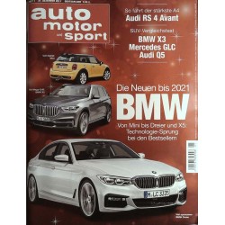 auto motor & sport Heft 1 / 21 Dezember 2017 - Die neuen BMW