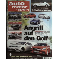 auto motor & sport Heft 23 / 30 Oktober 2014 - Angriff auf den Golf