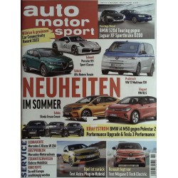 auto motor & sport Heft 11 / 5 Mai 2022 - Neuheiten im Sommer