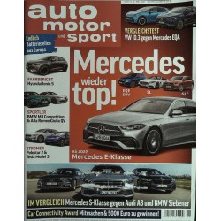 auto motor & sport Heft 11 / 6 Mai 2021 - Mercedes wieder top!