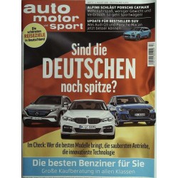 auto motor & sport Heft 17 / 2 August 2018 - Sind die Deutschen...