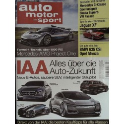 auto motor & sport Heft 20 / 14 September 2017 - IAA Zukunft