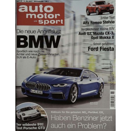 auto motor & sport Heft 15 / 6 Juli 2017 - Angriffslust BMW