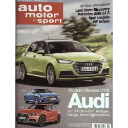 auto motor & sport Heft 14 / 22 Juni 2017 - Modell Audi