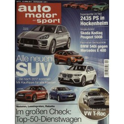auto motor & sport Heft 9 / 13 April 2017 - Alle neuen SUV